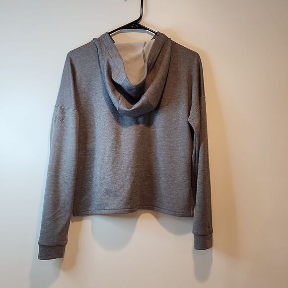 Under Armour Long Sleeve Pullover Hoodie Jogging/Exercise Women's Size Sm/P Gray - Picture 9 of 10